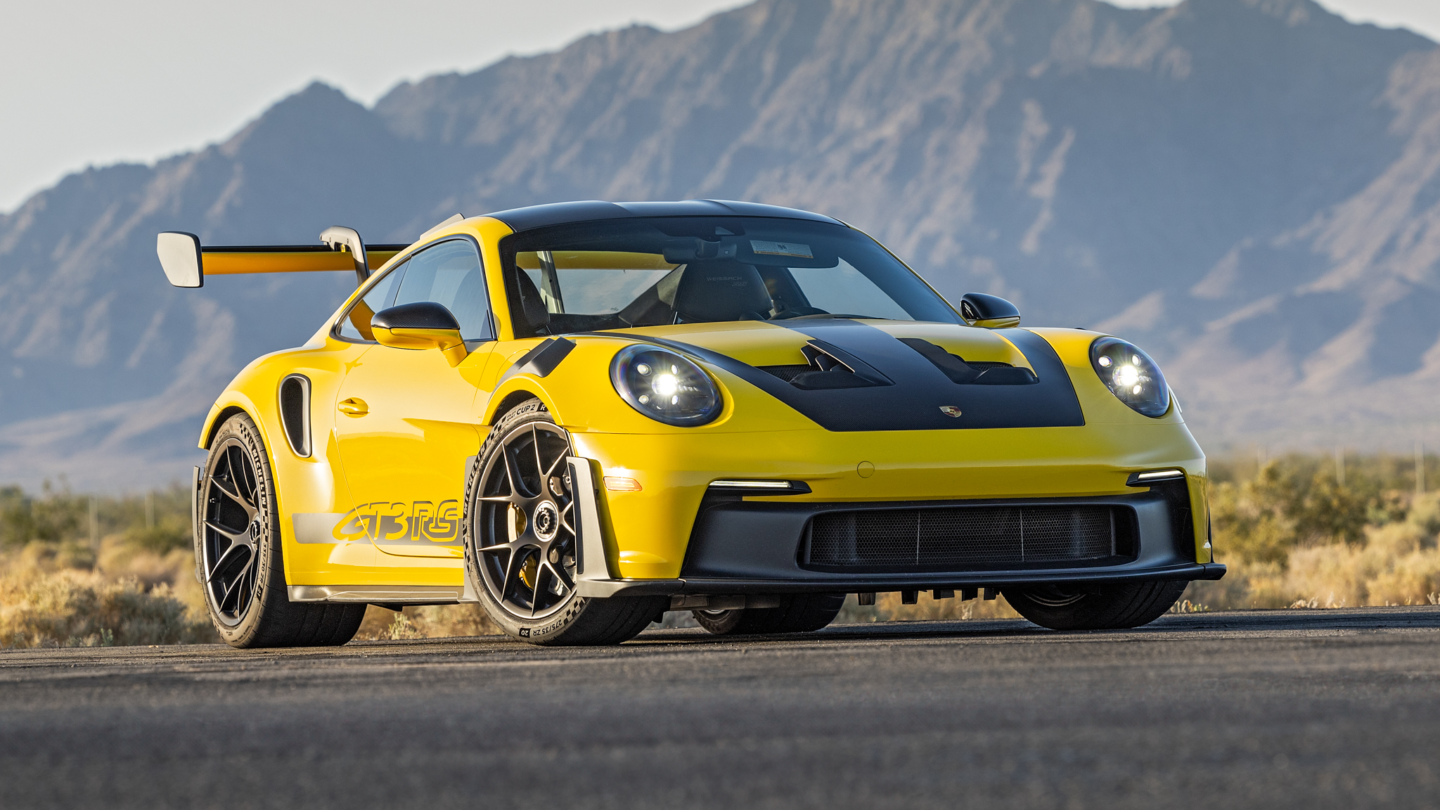 At MotorTrend’s 2024 Performance Vehicle of the Year, we had a car that needs no introduction. The GT3 RS. The hardest, most focused version of the hardest, most focused version of the 911. Aero everywhere, carbon fiber everything, a wing so large Boeing would be proud, and a 9,000 redline… It’s got a DRS system, for god sake. Surely the best performing Porsche road car ever made, but how does it go on the track?