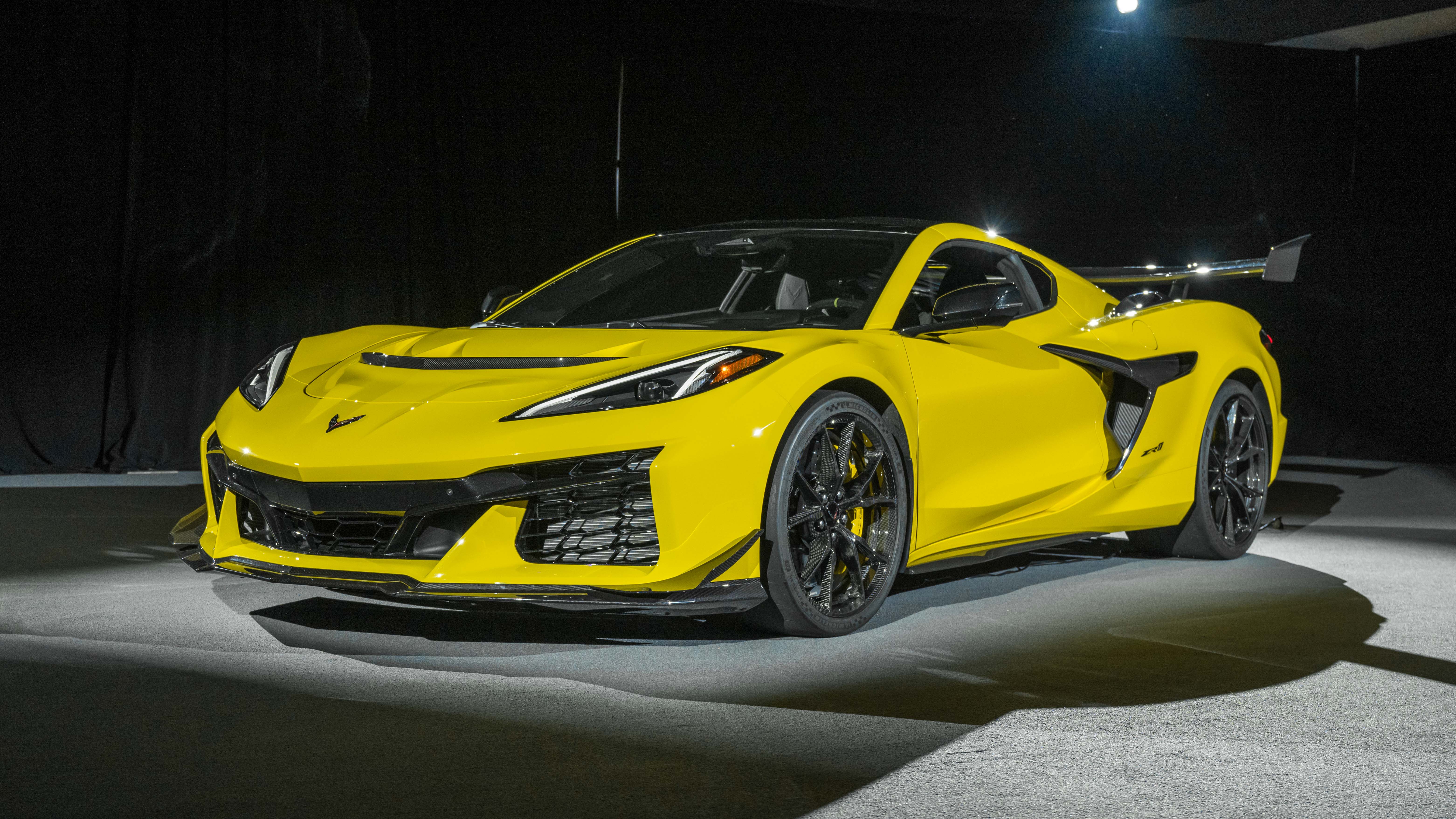 Chevy has transformed America's sports car into a world-class supercar with a 5.5-liter twin-turbo V-8 that makes an incredible 1,064 horsepower. Take a look at what makes the ZR1 the ultimate Corvette. "