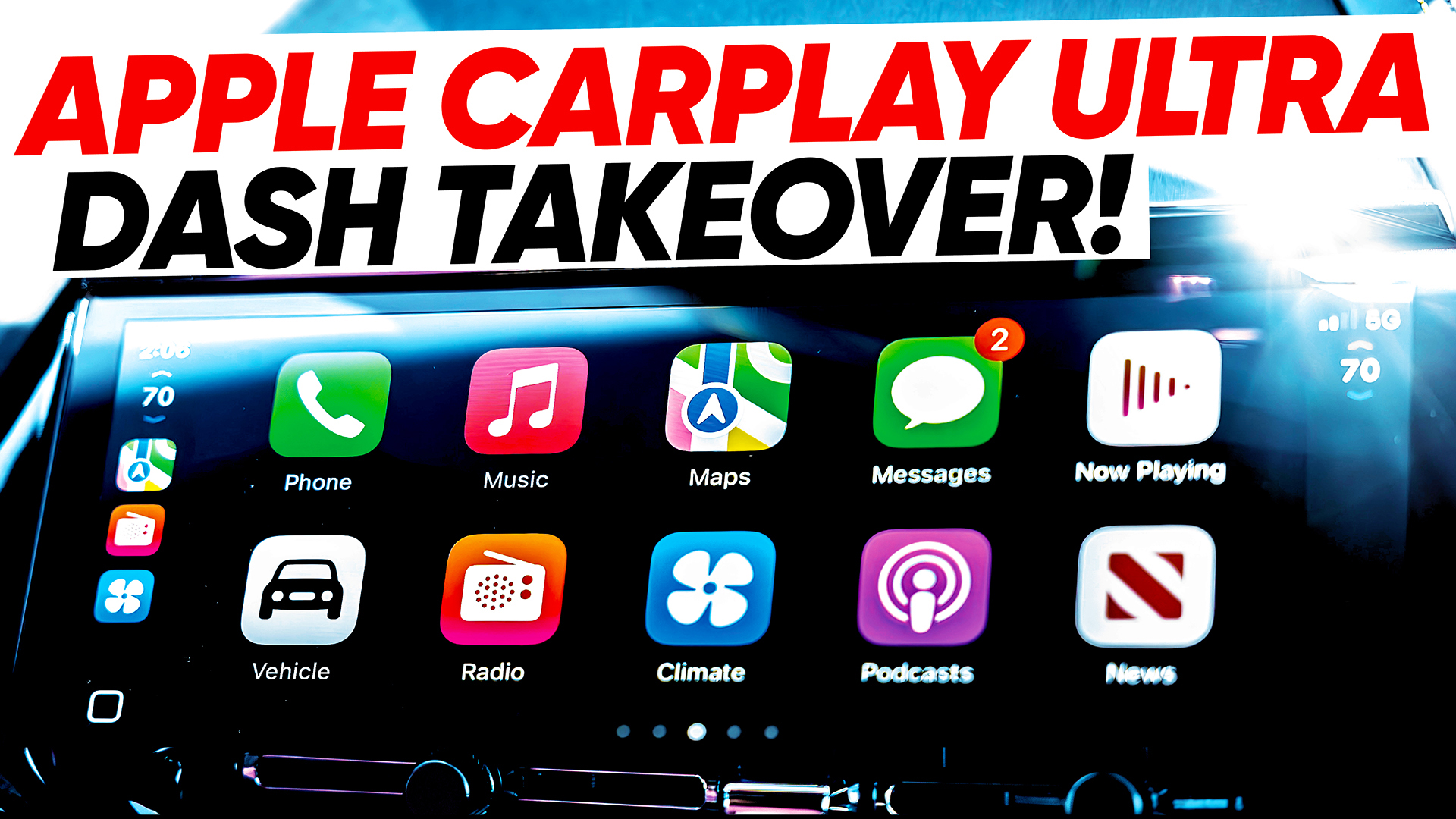 The next generation of CarPlay phone mirroring is here and ready to take over all your car's screens